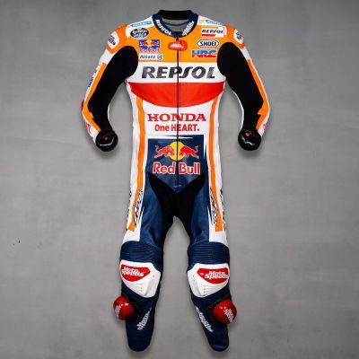 Alex Marquez Honda Repsol Race Läderkläder Motogp 2020