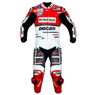 Andrea Dovizioso Ducati MotoGP 2018 Läderställ