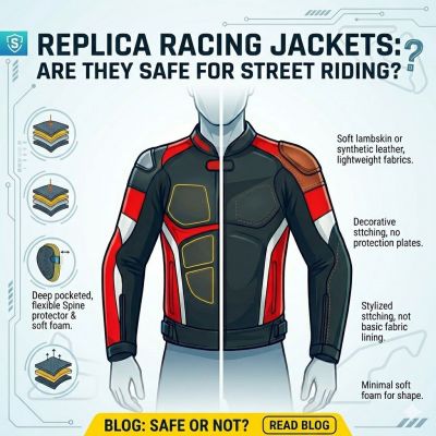 Är Replica Racing Jackor Säkra för Street Riding