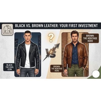 Black vs. Brown Leather