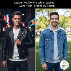 Läder vs. Denim: Vilken jacka passar din personlighet bäst