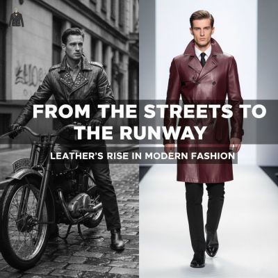 Läders uppgång inom modernt mode