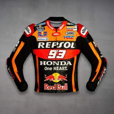 Marc Marquez 93 Honda Repsol Svart Jacka 2017