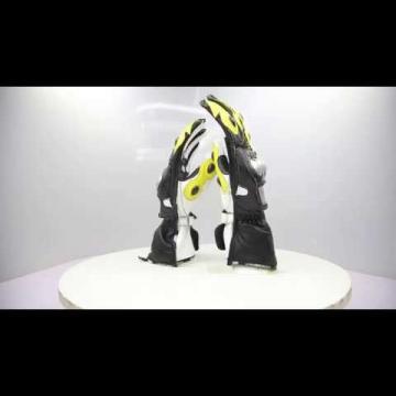 Gula Motorcykelhandskar