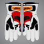 Luca Marini MotoGP 2025 Gloves lower view