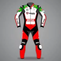 Axel Bassani Motorcycle Race Suit Kawasaki SBK 2026