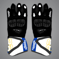 Motorcykel läderhandskar