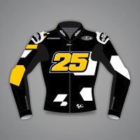 Svart läder ridjacka