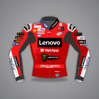 Röd läder motorcykeljacka