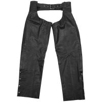 Motorcykelchaps i läder