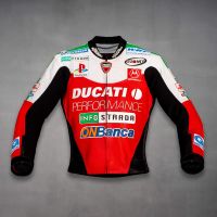 vintager Ducati läderjacka